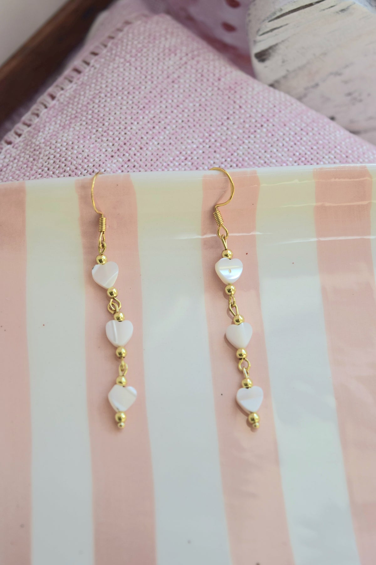 Falling for You Dangles in Gold
