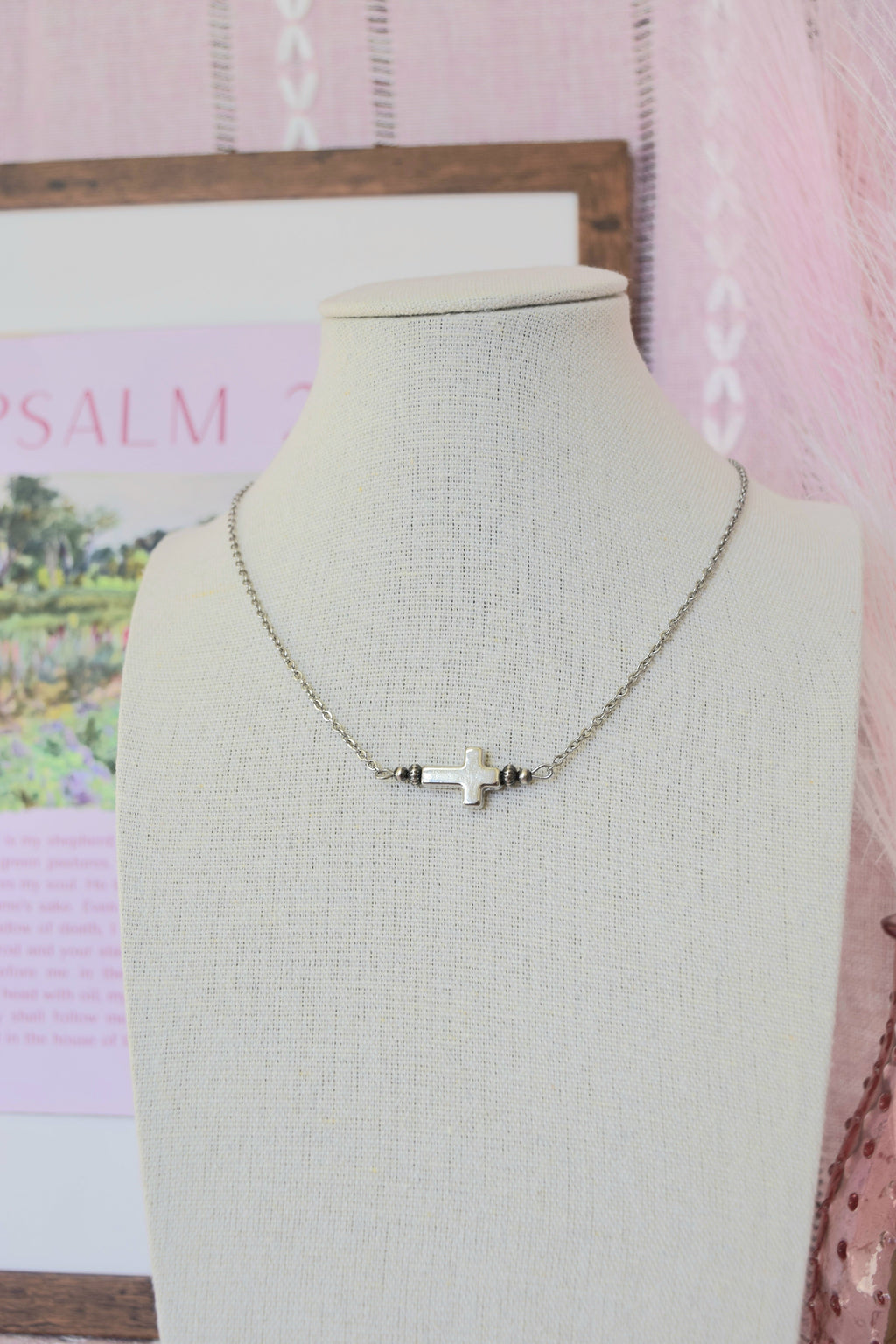 Dainty Cross Necklace
