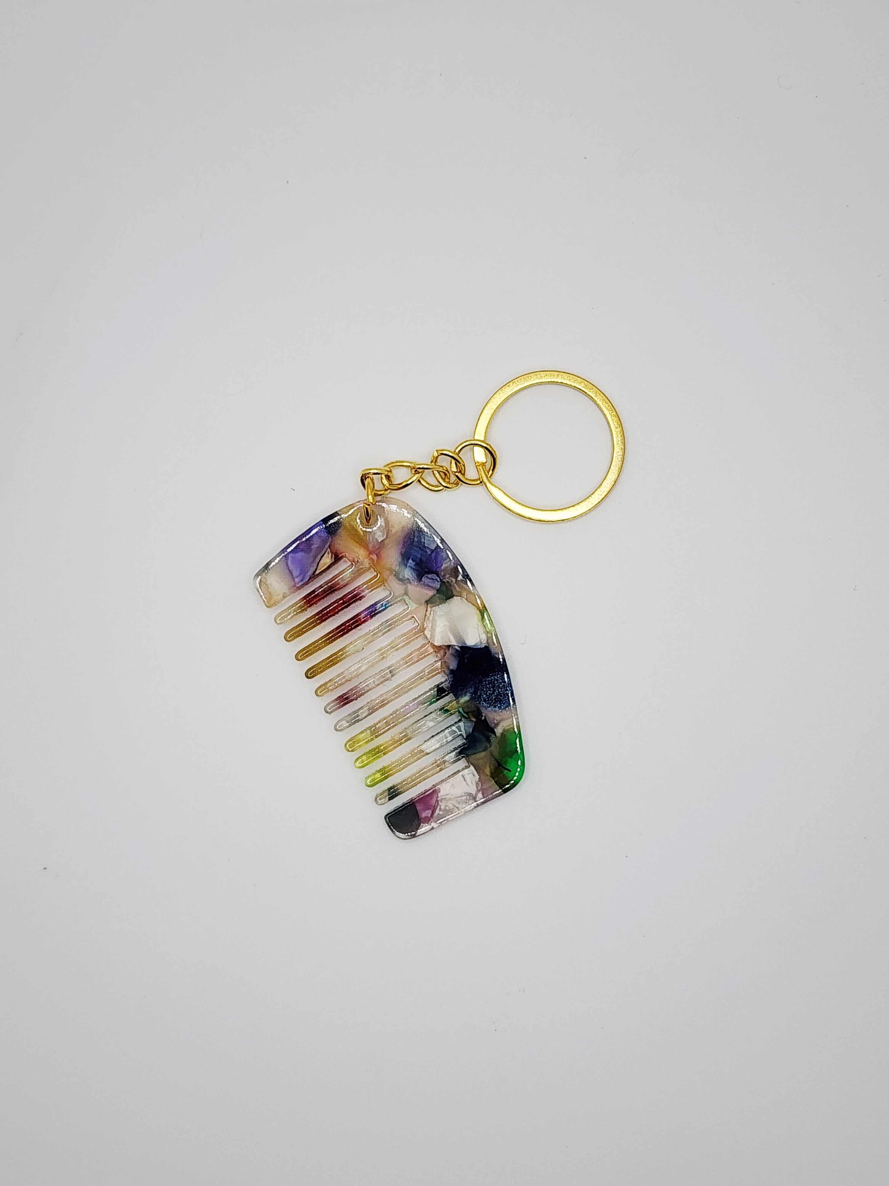 Mini Keychain Hair Comb