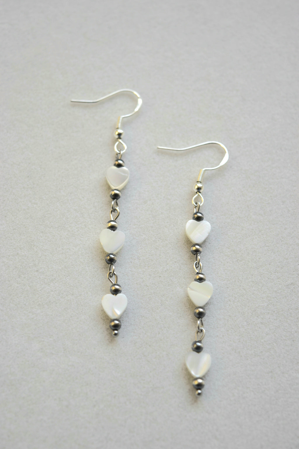 Falling for You Dangles in Silver