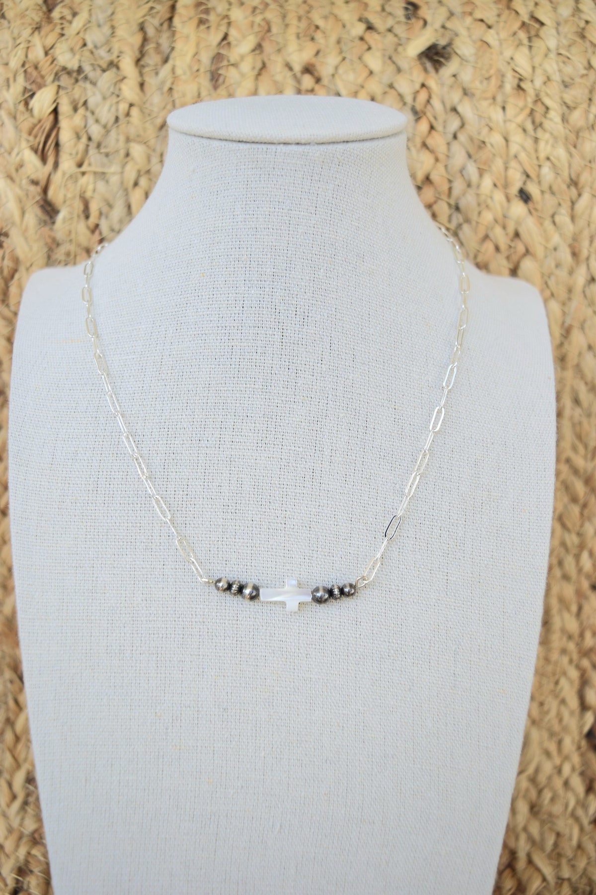 By His Grace Bar Necklace
