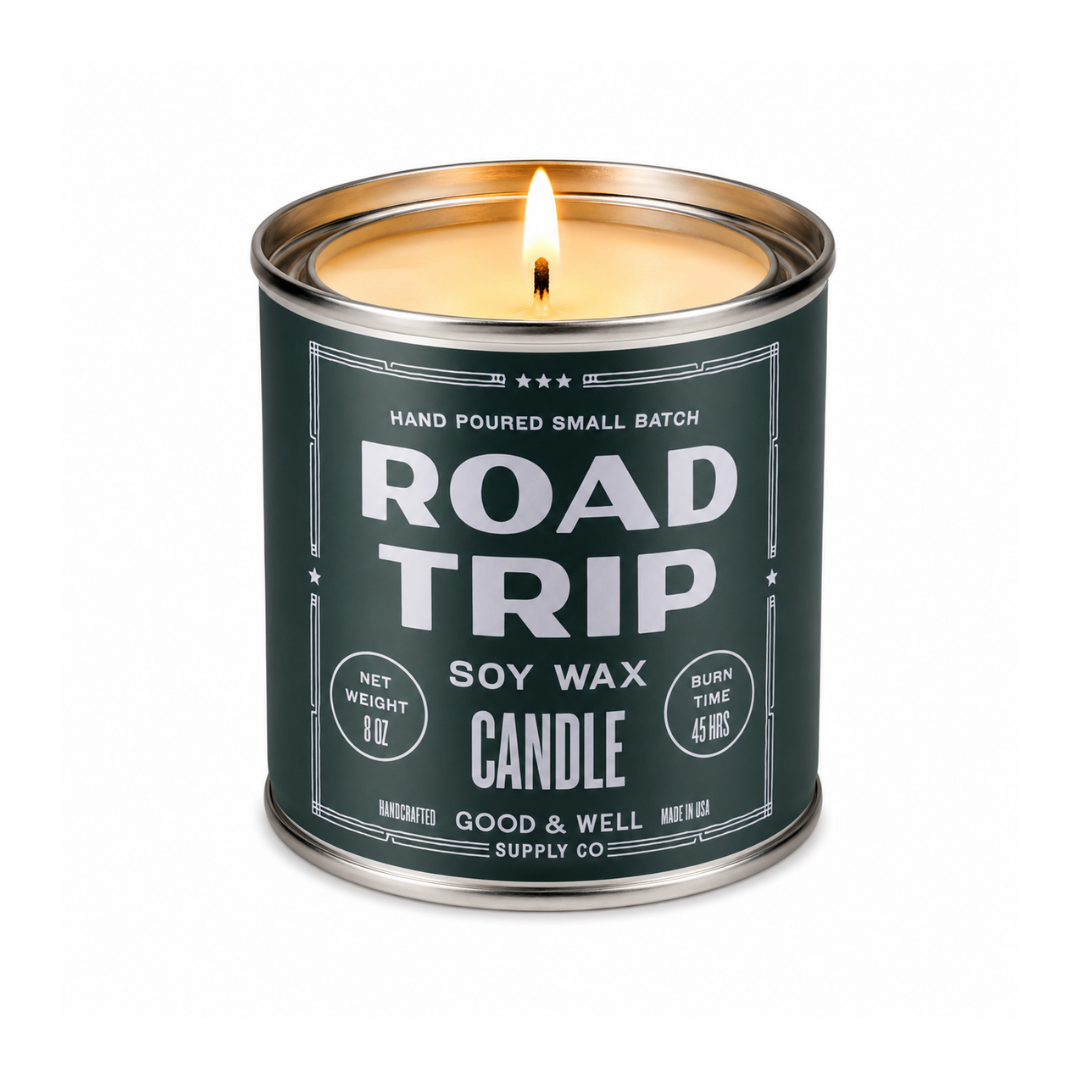 Road Trip Happy Place Candle
