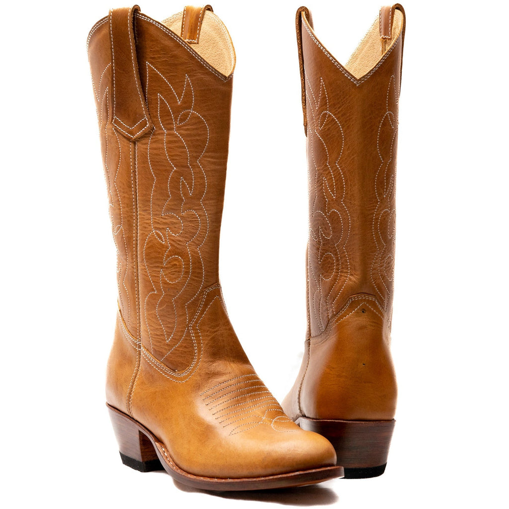 Custom Round Toe Cowgirl Boots
