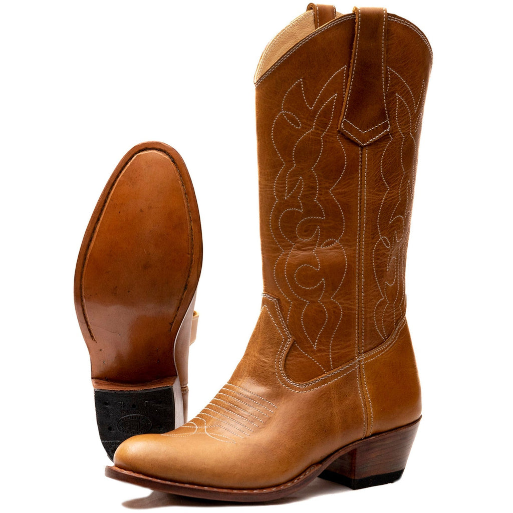 Custom Round Toe Cowgirl Boots
