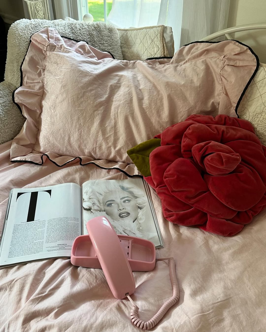 Silky Ruffle Duvet Cover