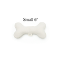 Plush Hemp Dog Toy Bone for Gentle Chewers | Boba & Vespa