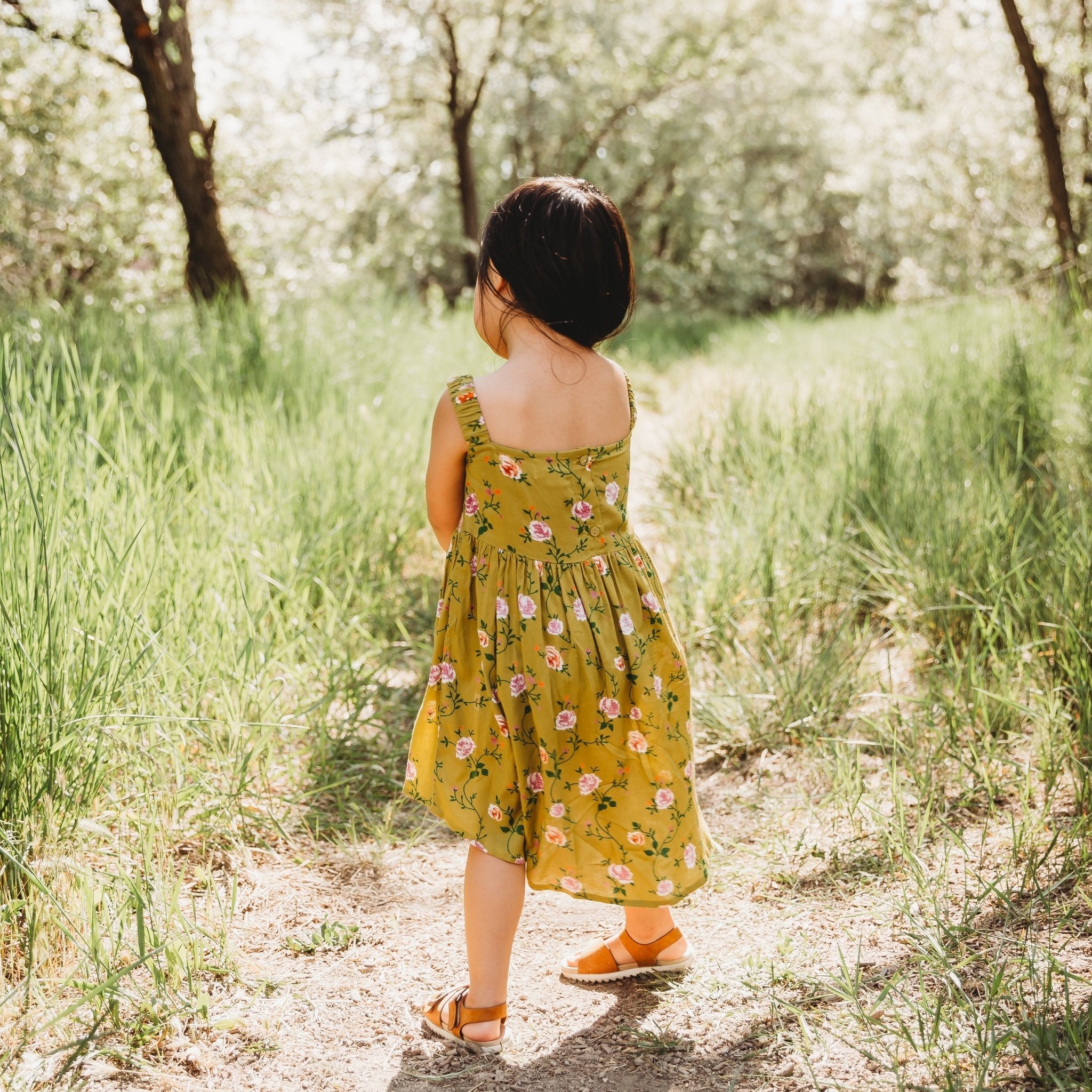 Smocking High & Low Dress