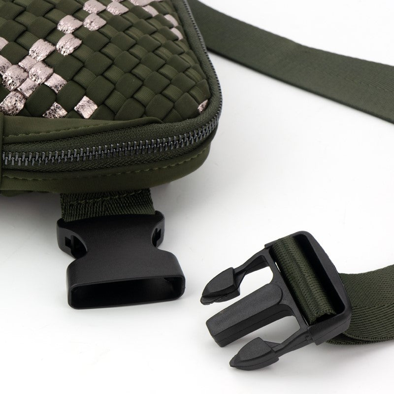 The Ella | Woven Neoprene Belt Bag