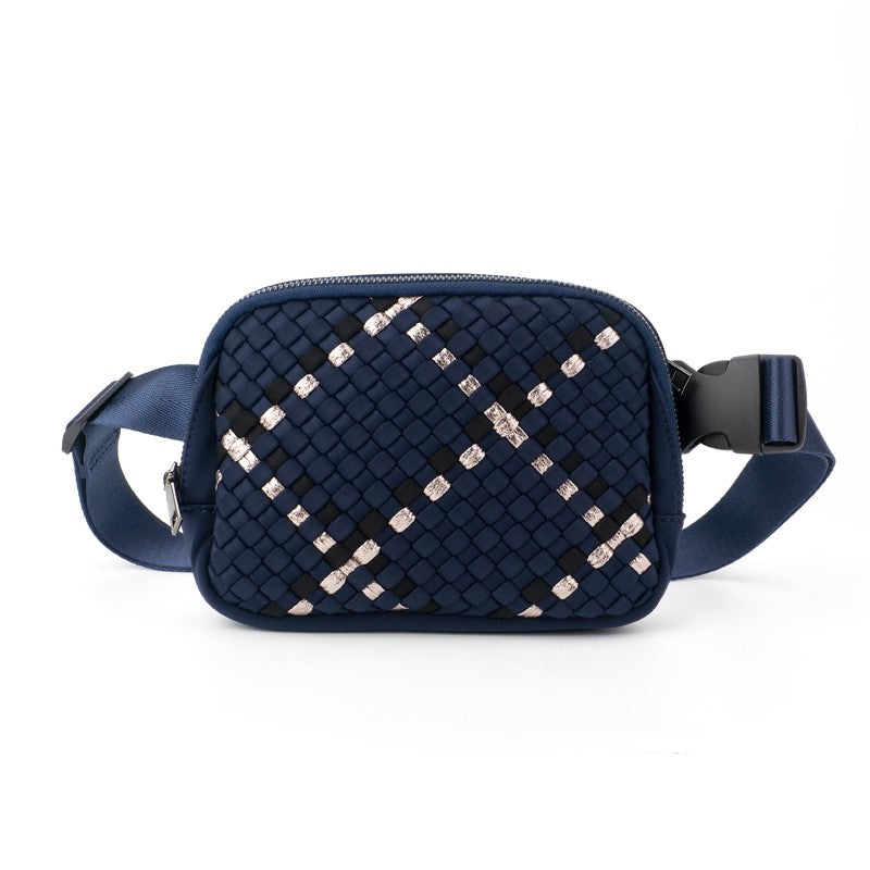 The Ella | Woven Neoprene Belt Bag