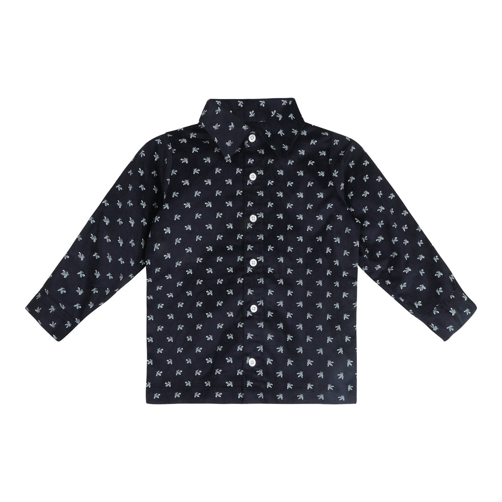 Twilight Bloom Corduroy Shirt