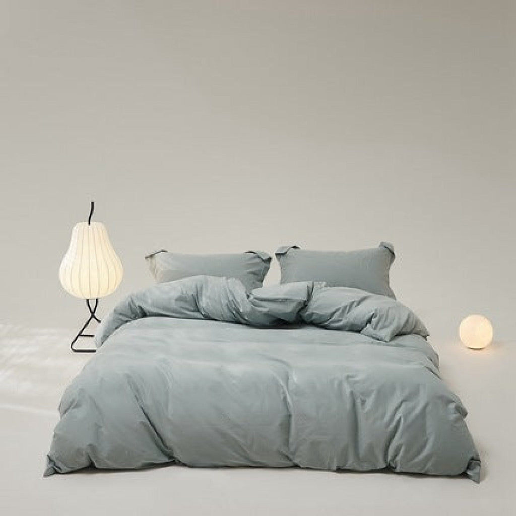 Velvære Luxe Solid Color Cotton Bedding Set (10 Colors)