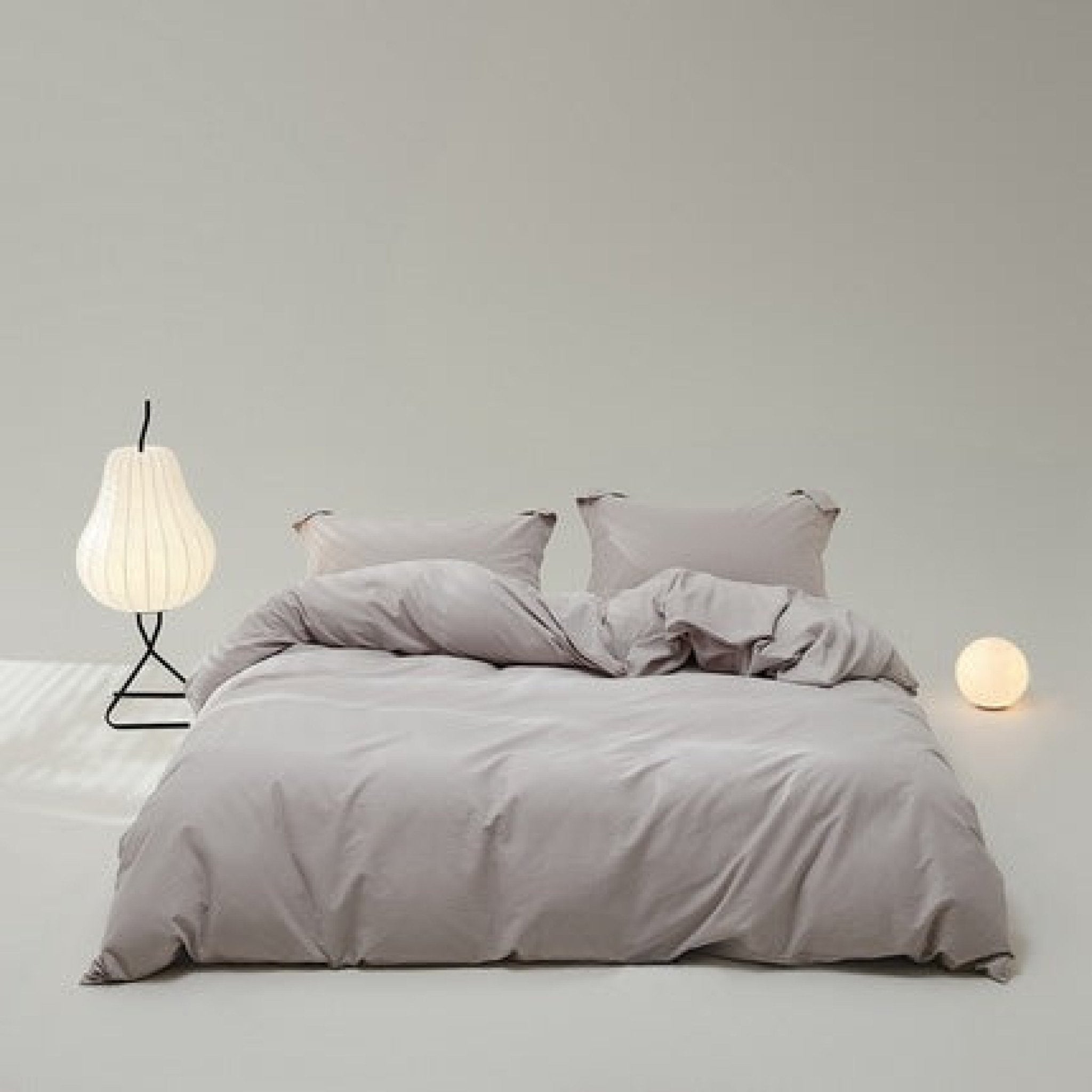 Velvære Luxe Solid Color Cotton Bedding Set / Teal