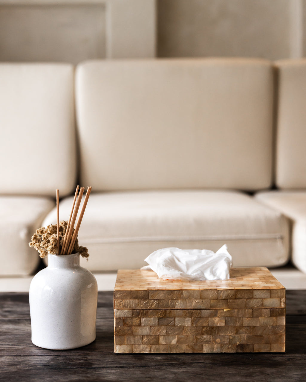 Wooden Tissue Box Cover