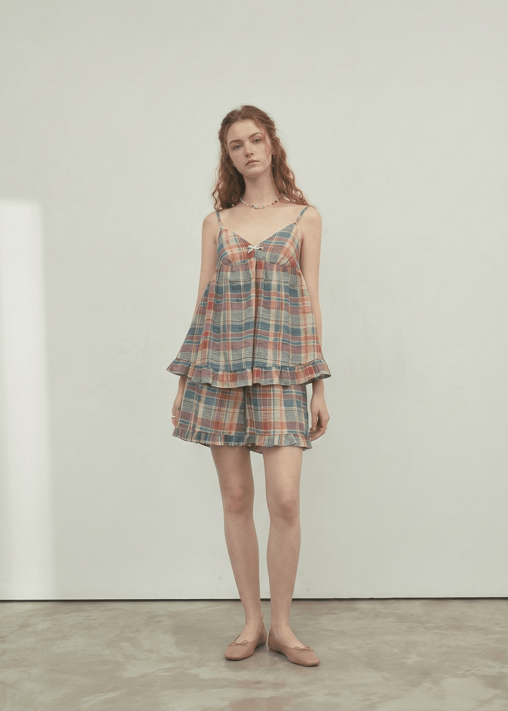 Vintage Inspired Plaid Pajama Dress
