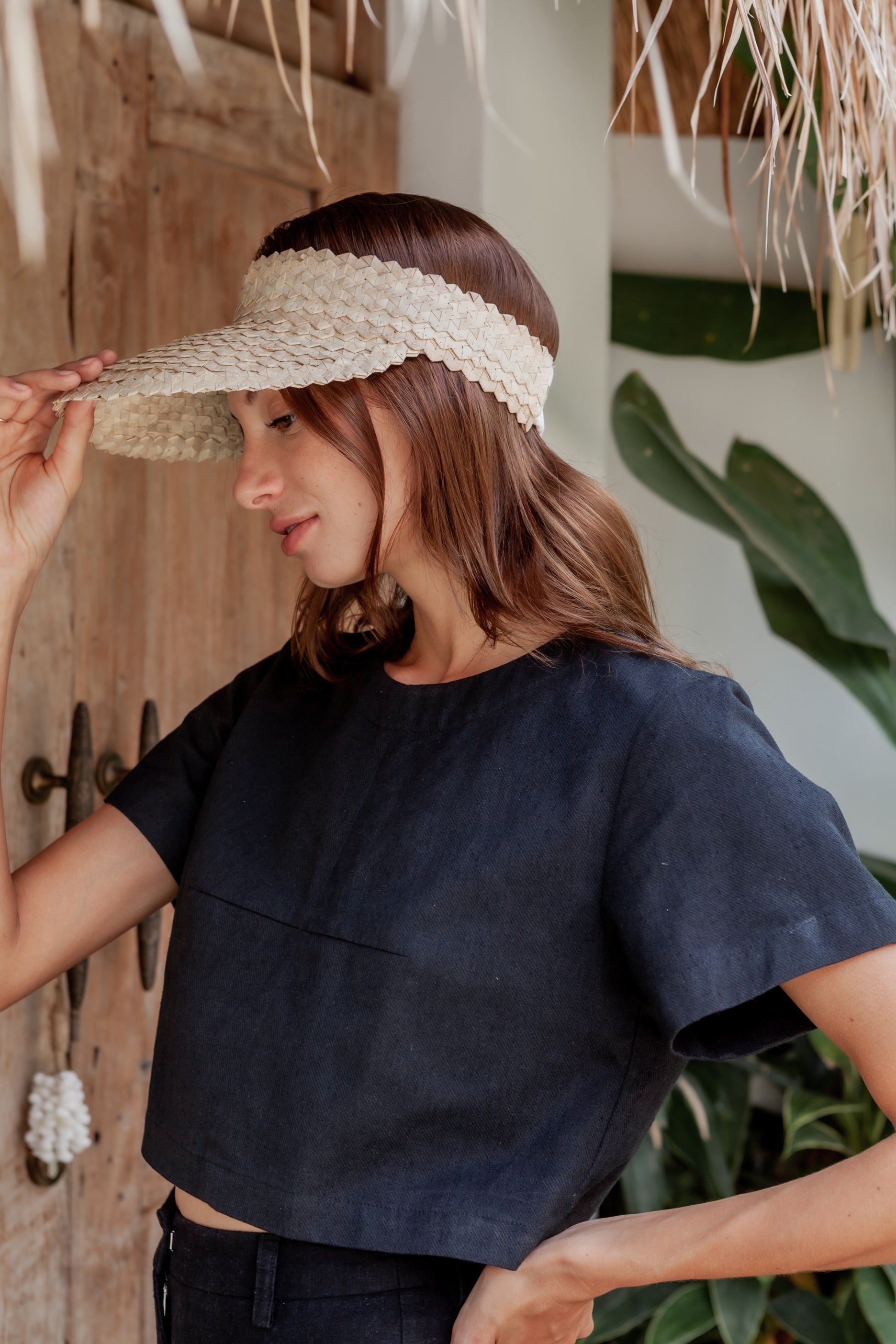 Rattan Sun Visors