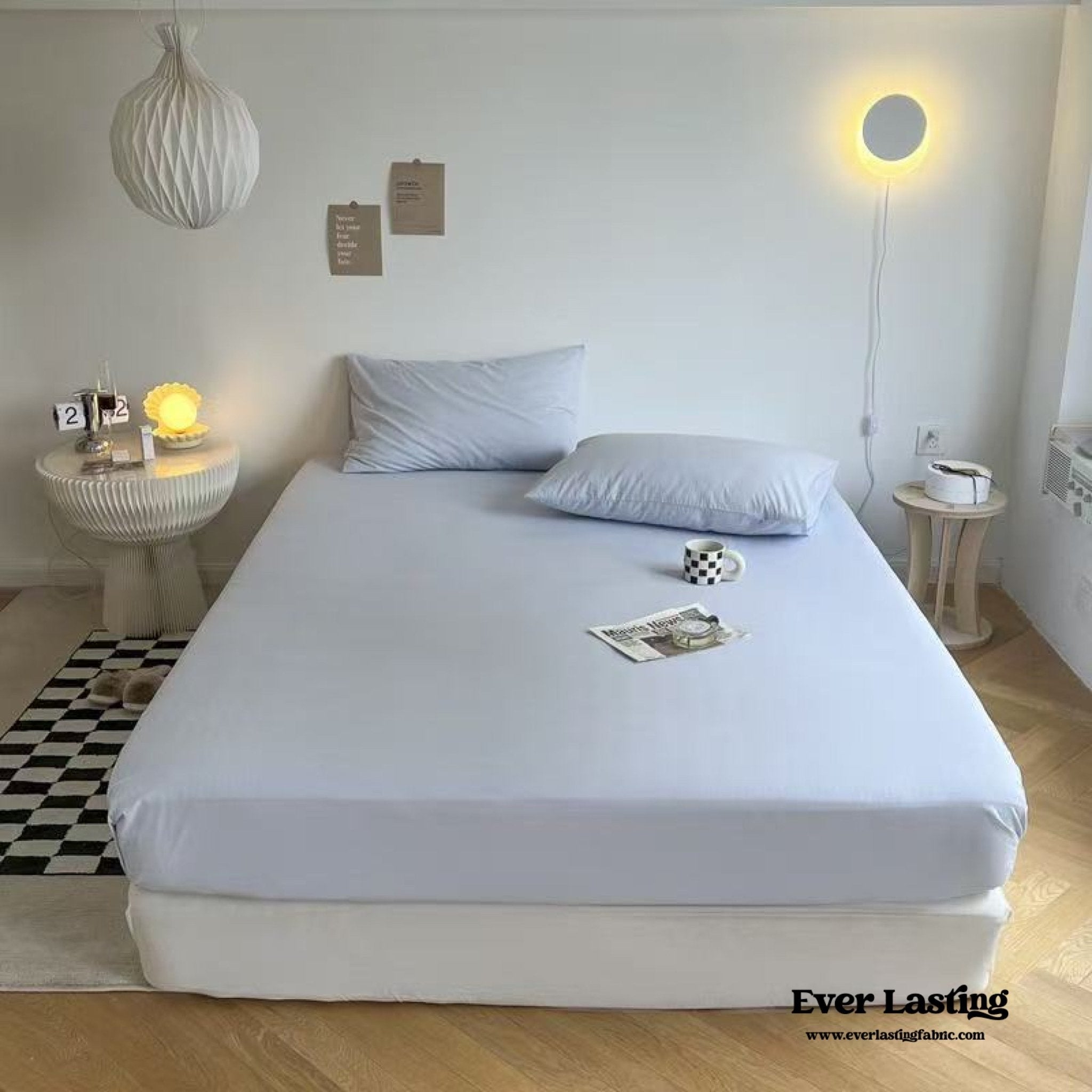 Washed Cotton Bed Sheets (15 Colors)
