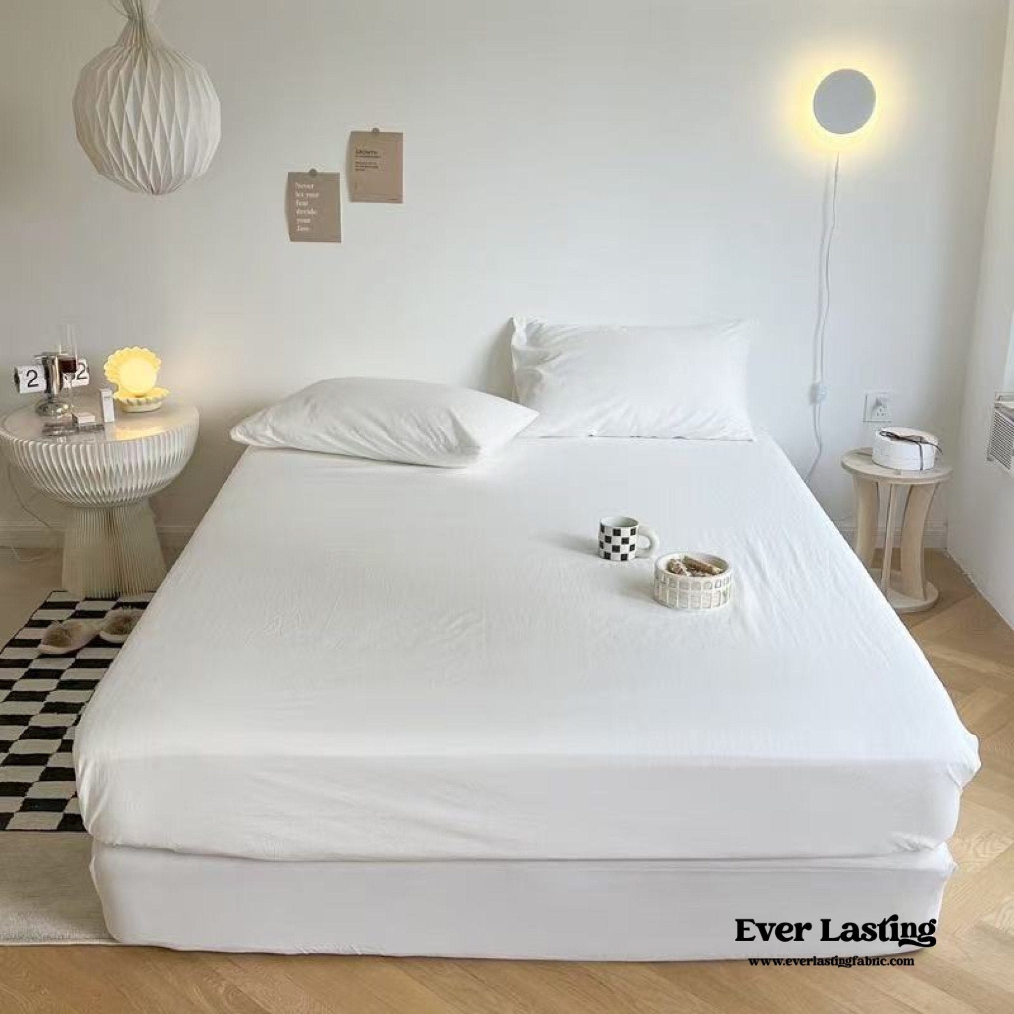 Washed Cotton Bed Sheets (15 Colors)
