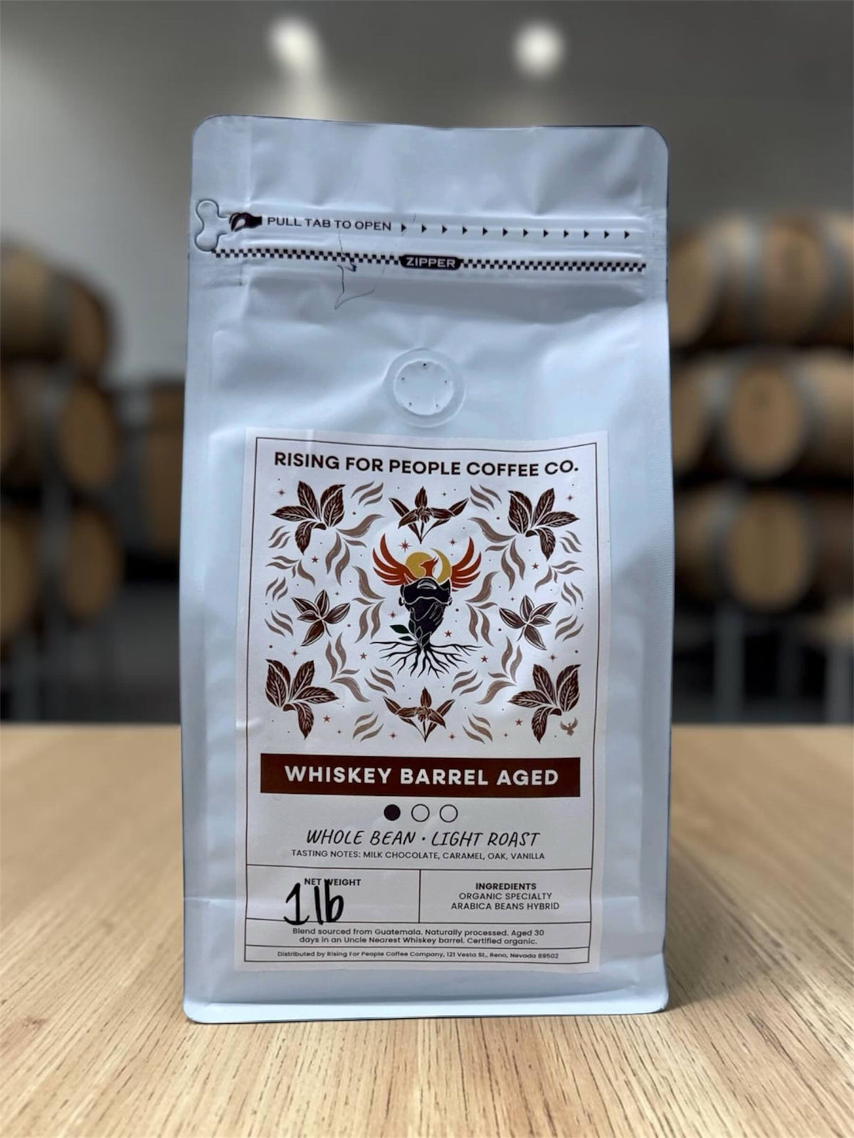Aged Whiskey barrel Coffee Beans — Whole Bean Coffee