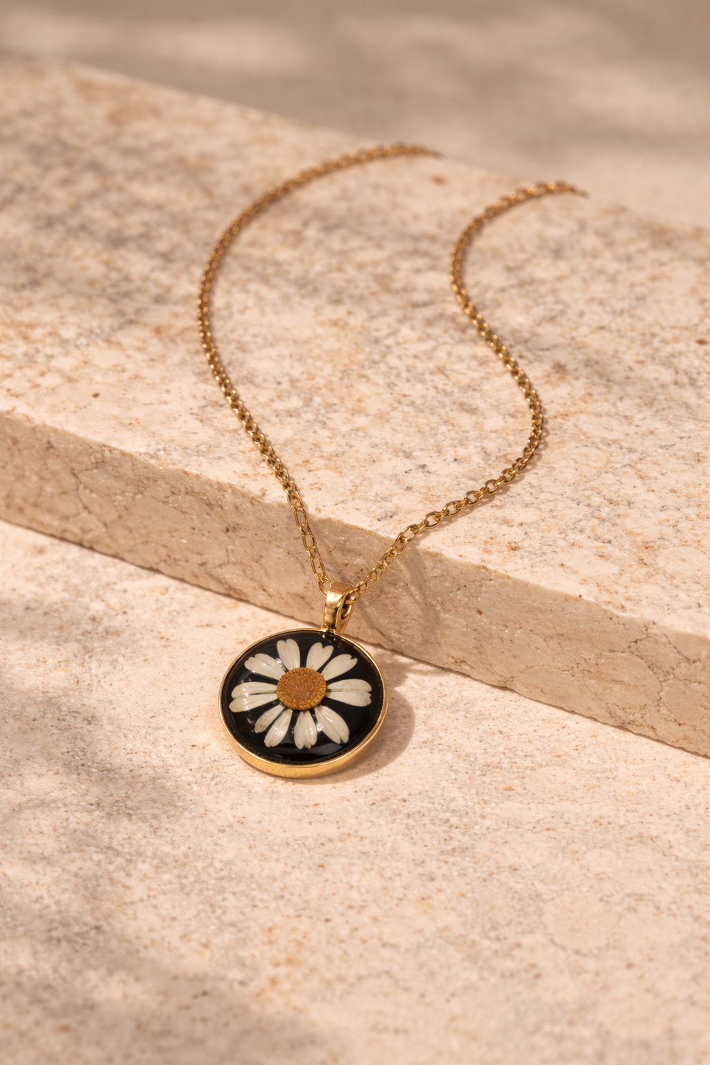 Wildflower Gold Pendant Necklace