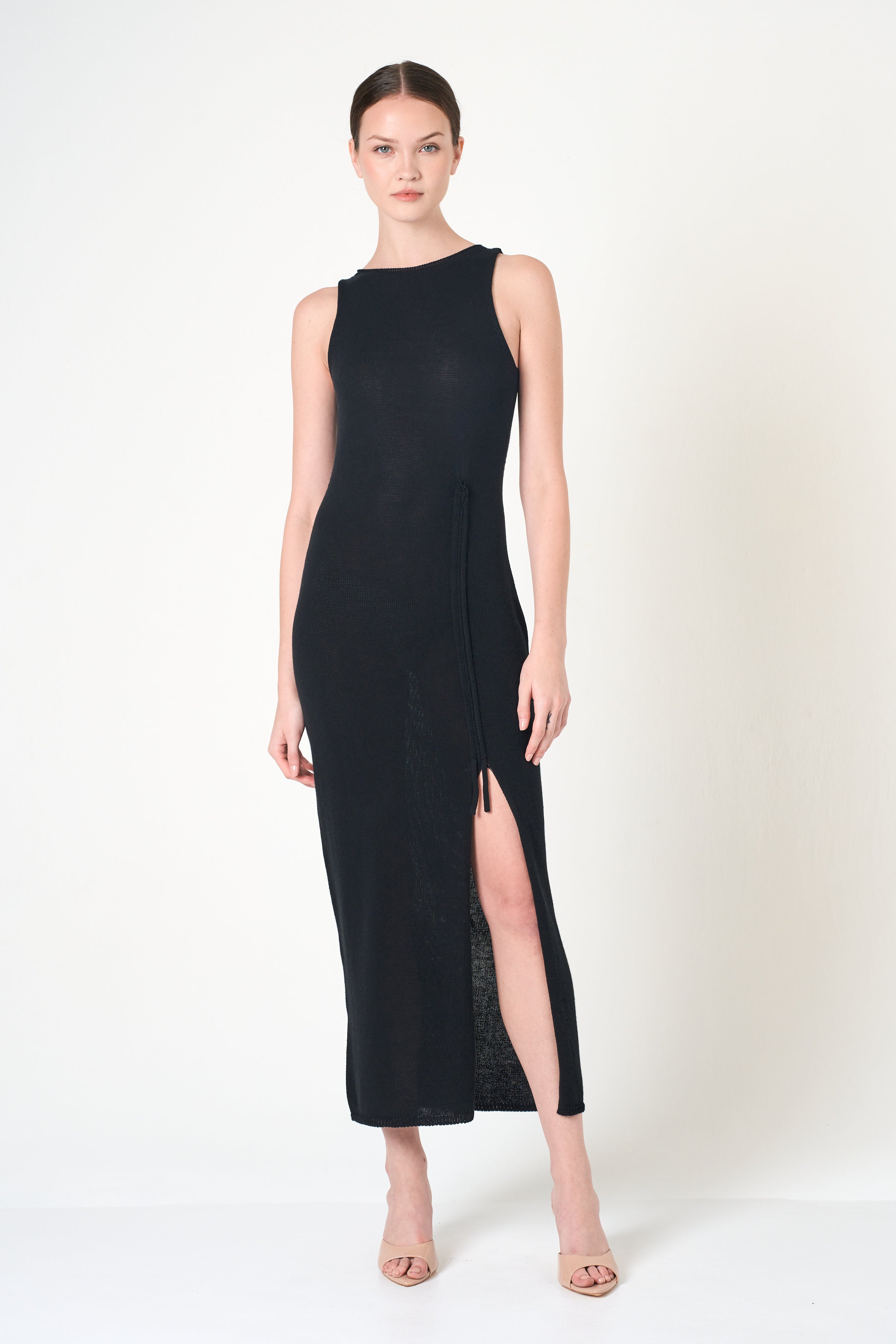 Midi Dress in Black
