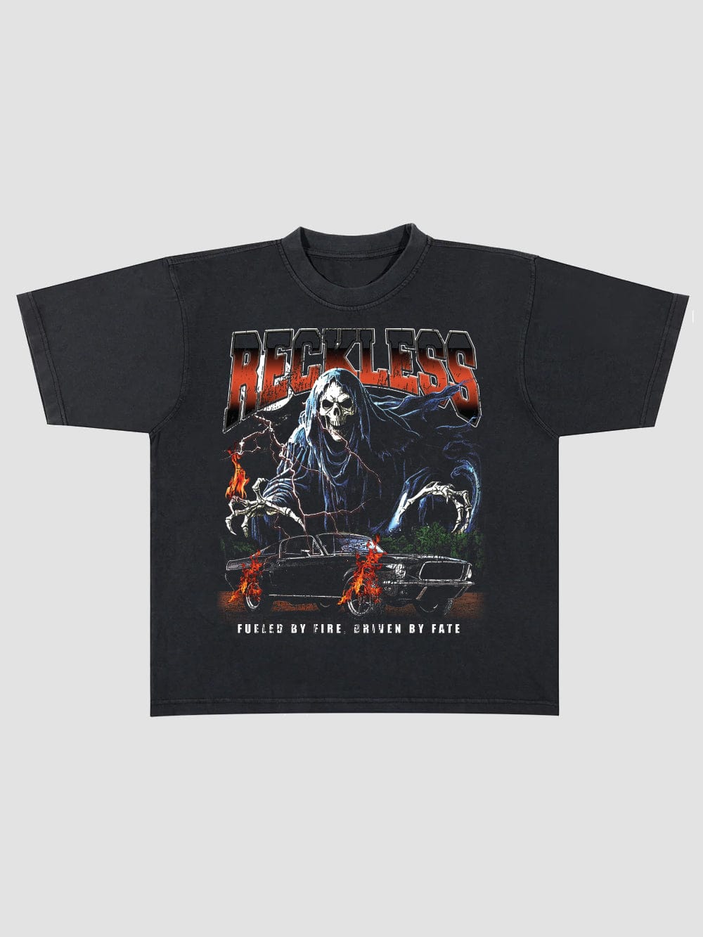 Burnout Tee - Black