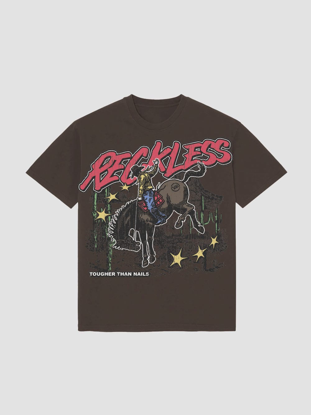 Tougher than Nails Tee - Brown
